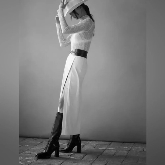 Anthropologie Mare Mare Side Slit Maxi Skirt M - Picture 4 of 4